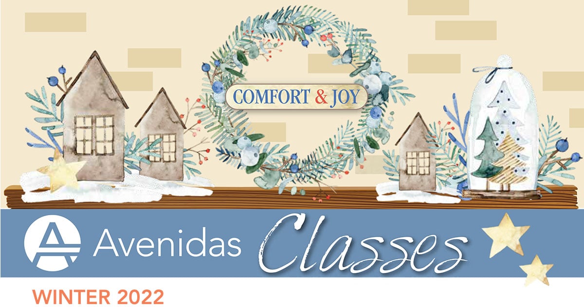 R E Davis 2017 2022 Christmas Break Winter 2022 Classes - Register Dec 6 - Avenidas