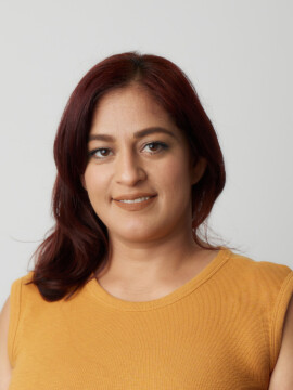 Avenidas Rose Kleiner Center Aide Mary Medina. ARKC aide Mary Medina